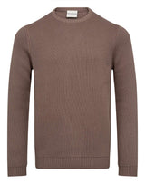 BS Raffaele Regular Fit Stickat - Greige