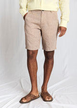 BS Paolos Regular Fit Shorts - Brown