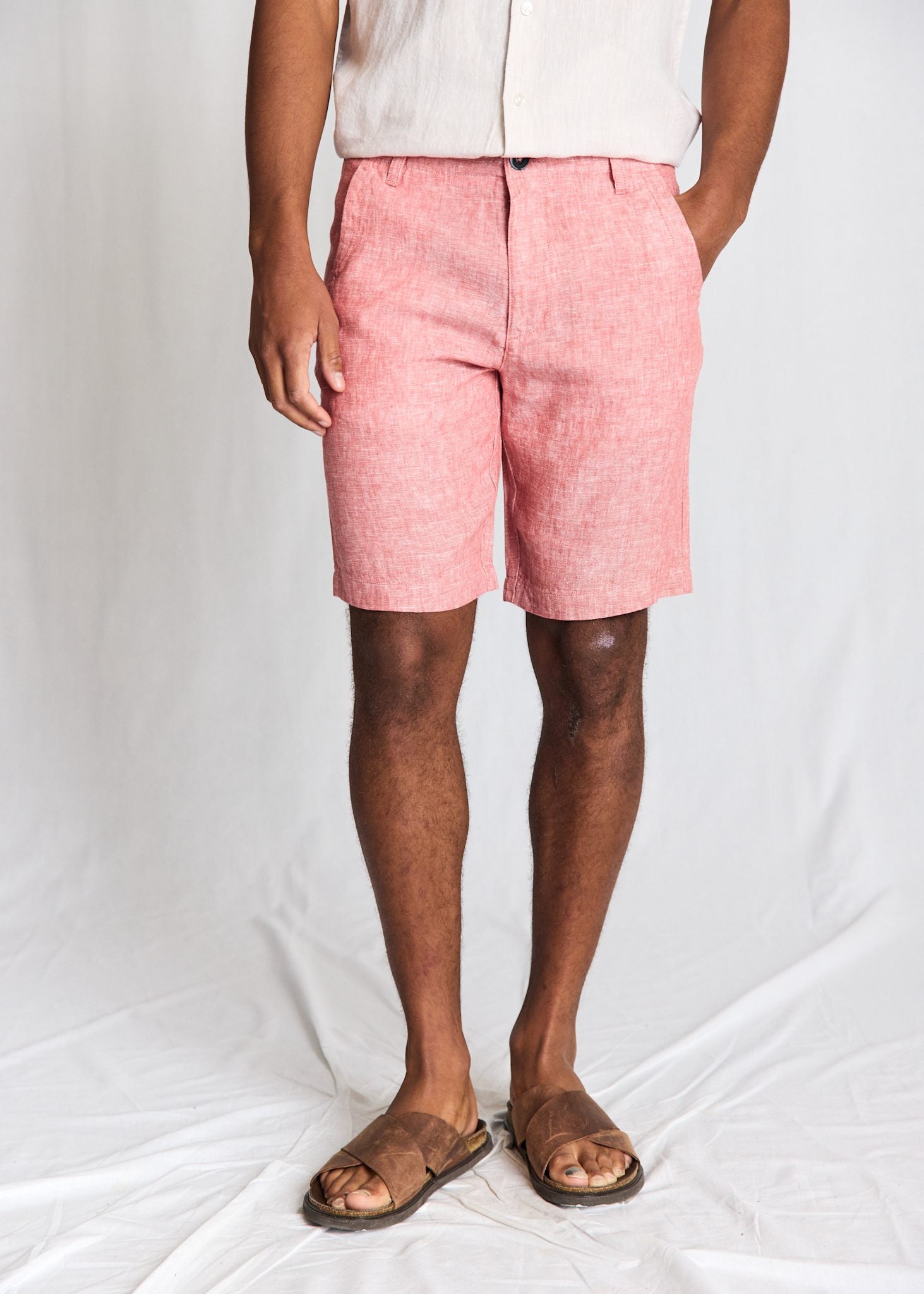 BS Paolos Regular Fit Shorts - Dusty Clay