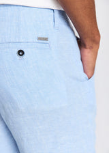 BS Paolos Regular Fit Shorts - Light Blue