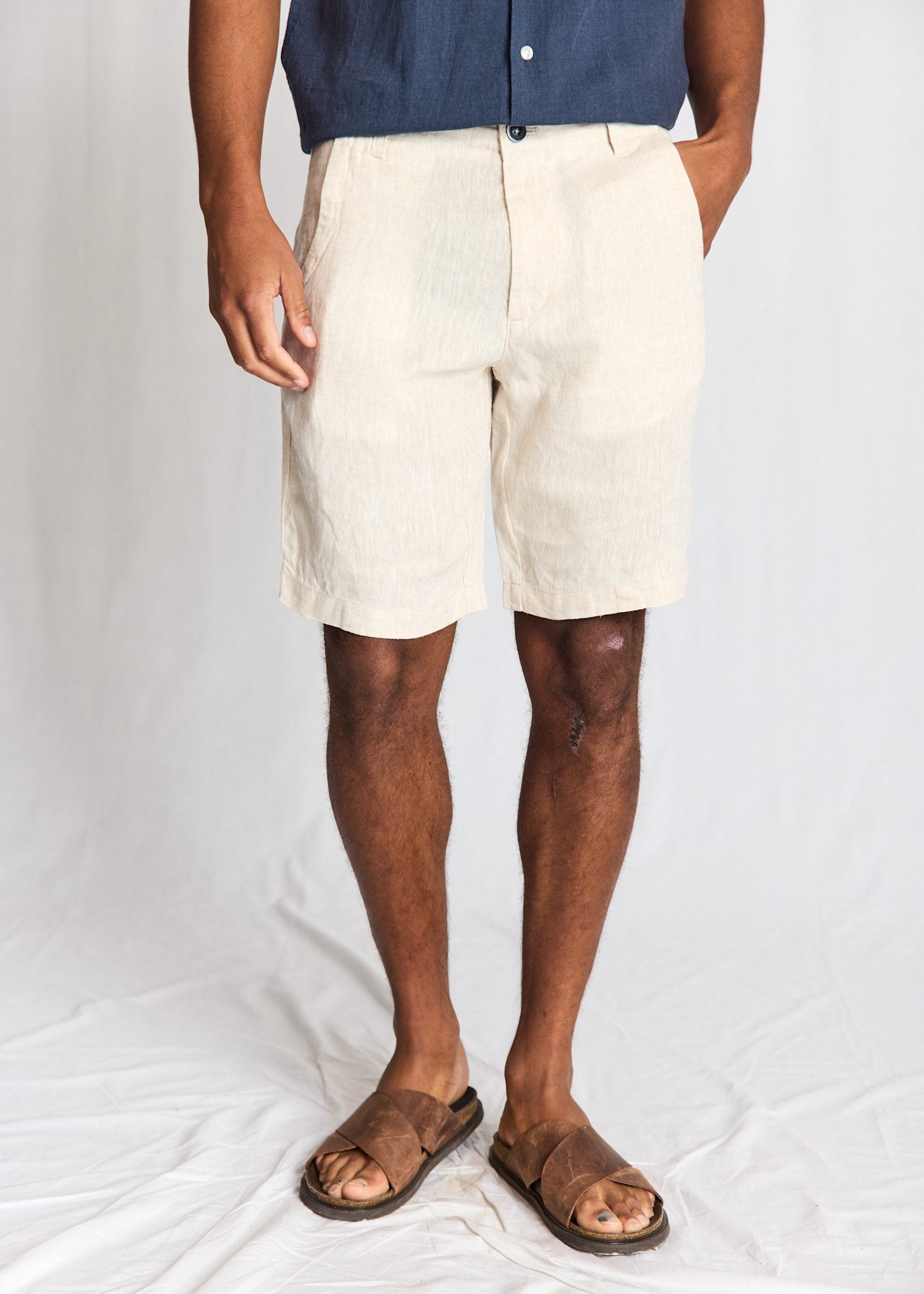 BS Paolos Regular Fit Shorts - Sand