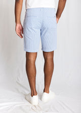 BS Elio Regular Fit Shorts - Blue/White