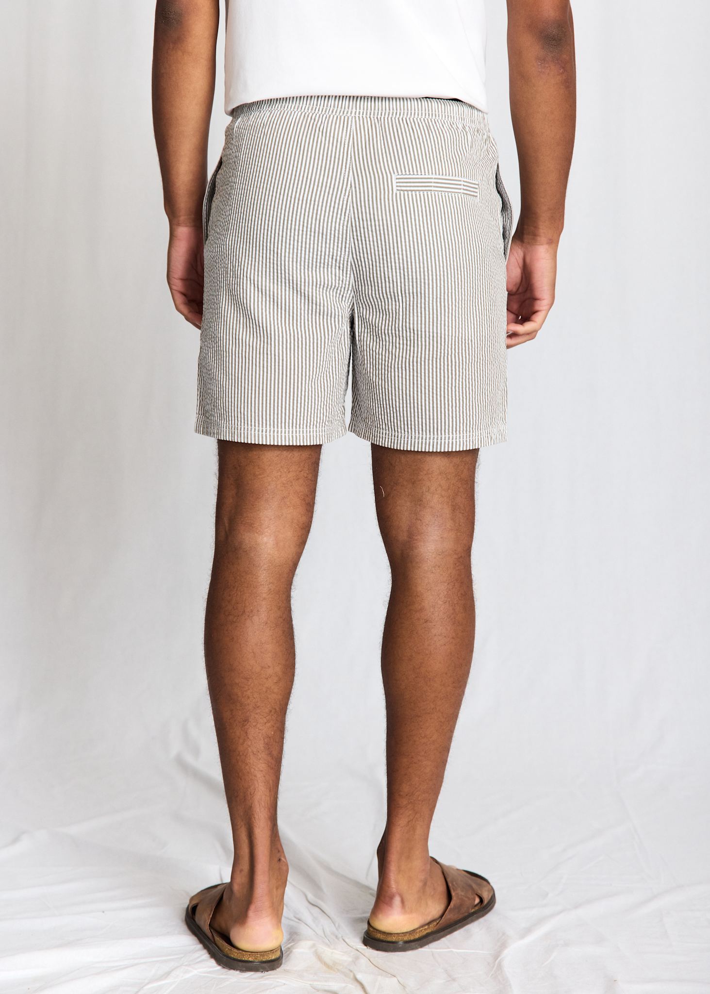 BS Bahia Regular Fit Badbyxor - Army/White