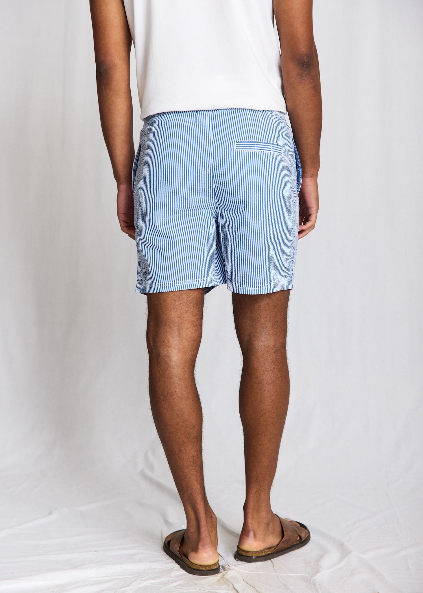 BS Bahia Regular Fit Badbyxor - Blue/White