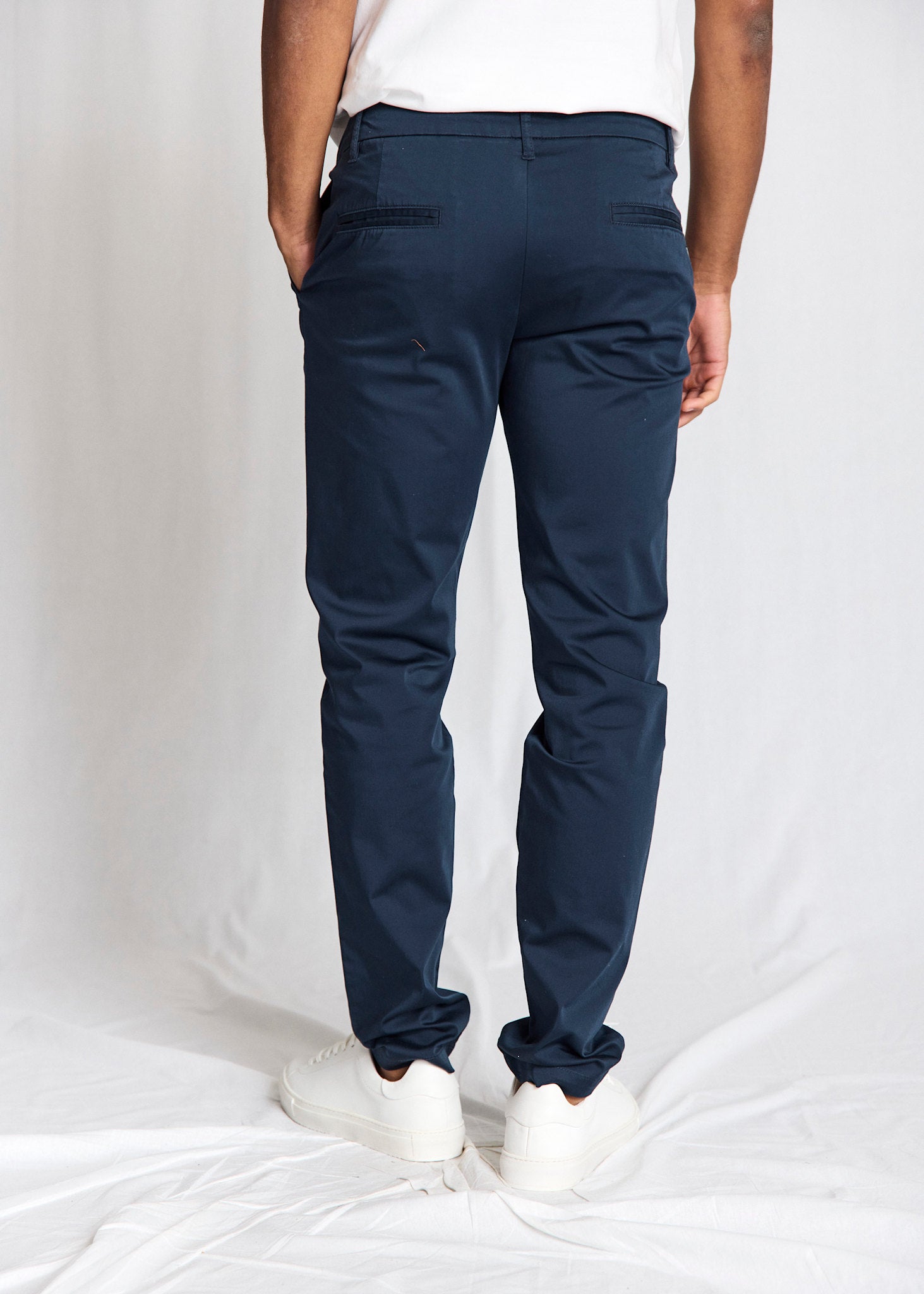 BS Salvatore Regular Fit Chinos - Navy