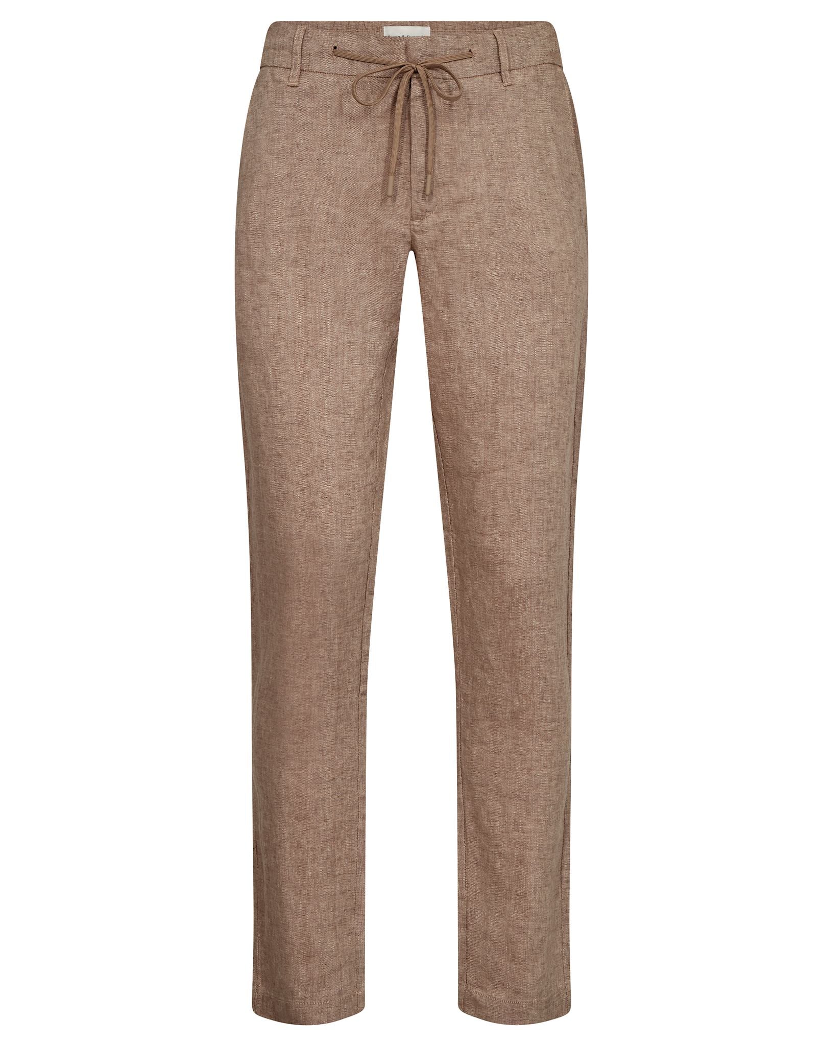 BS Ginos Regular Fit Chinos - Brown