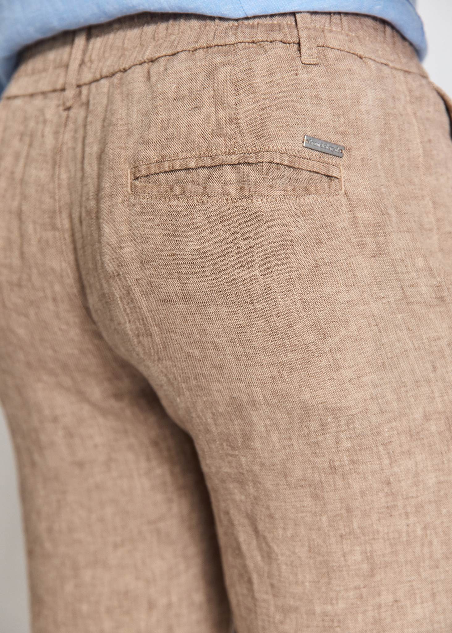 BS Ginos Regular Fit Chinos - Brown