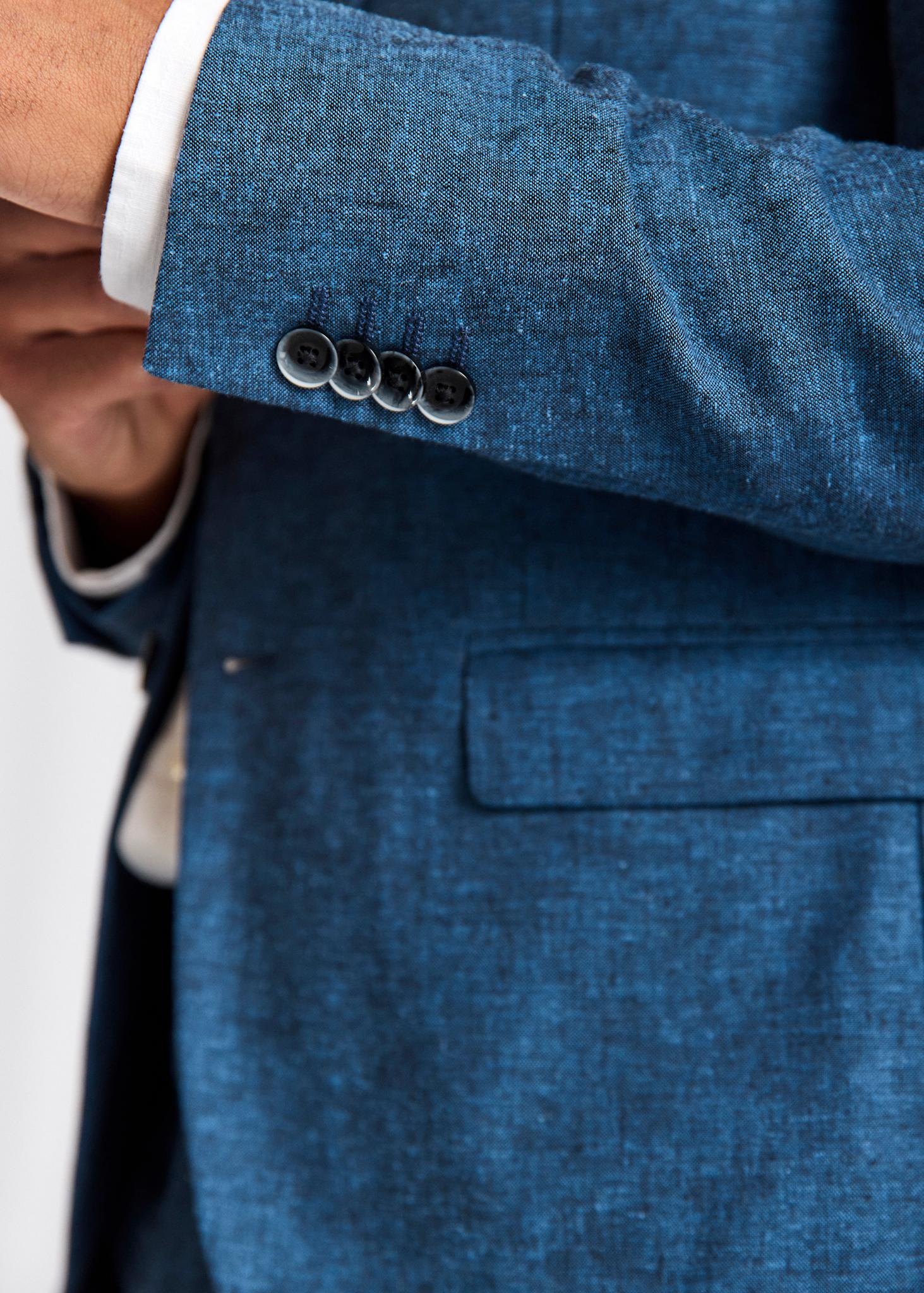 BS Sasso Classic Fit Blazer - Blå