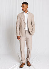 BS Sasso Classic Fit Blazer - Brown