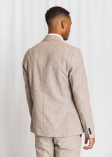 BS Sasso Classic Fit Blazer - Brown