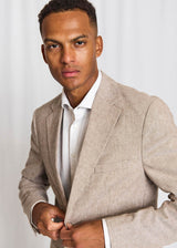 BS Sasso Classic Fit Blazer - Brown