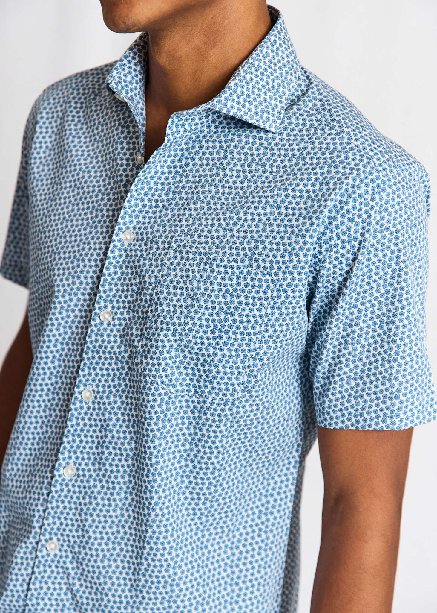 BS Ludovic Modern Fit Skjorta - Blue