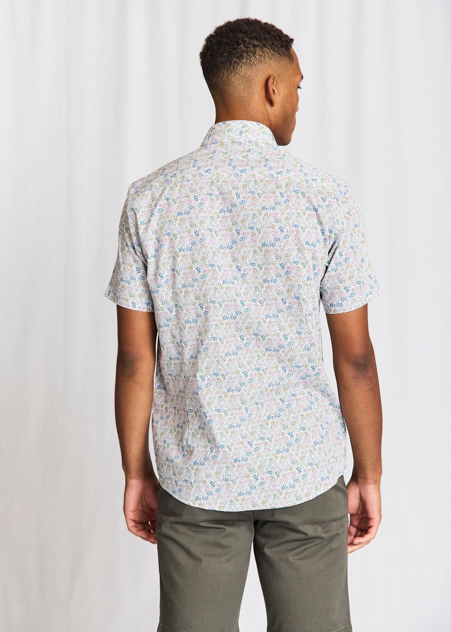 BS Luka Modern Fit Skjorta - White