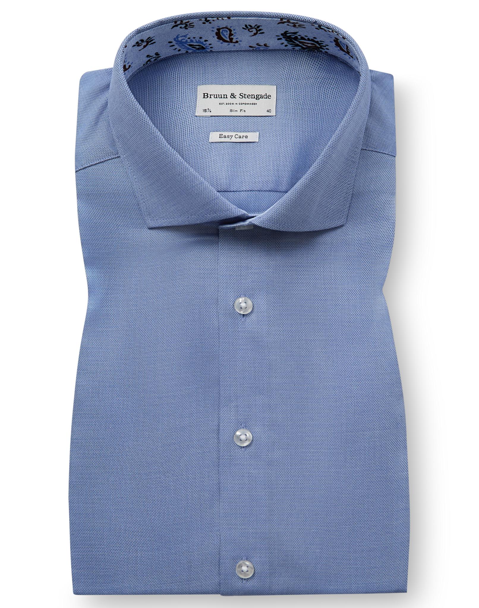 BS Duarte Slim Fit Skjorta - Blue