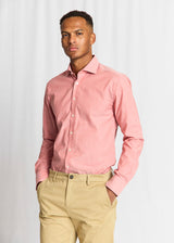BS Reinkind Slim Fit Skjorta - Dusty Clay
