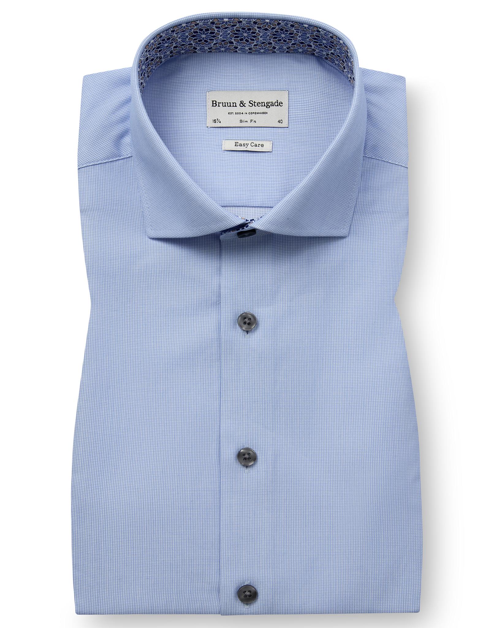 BS Sliskovic Slim Fit Skjorta - Light Blue