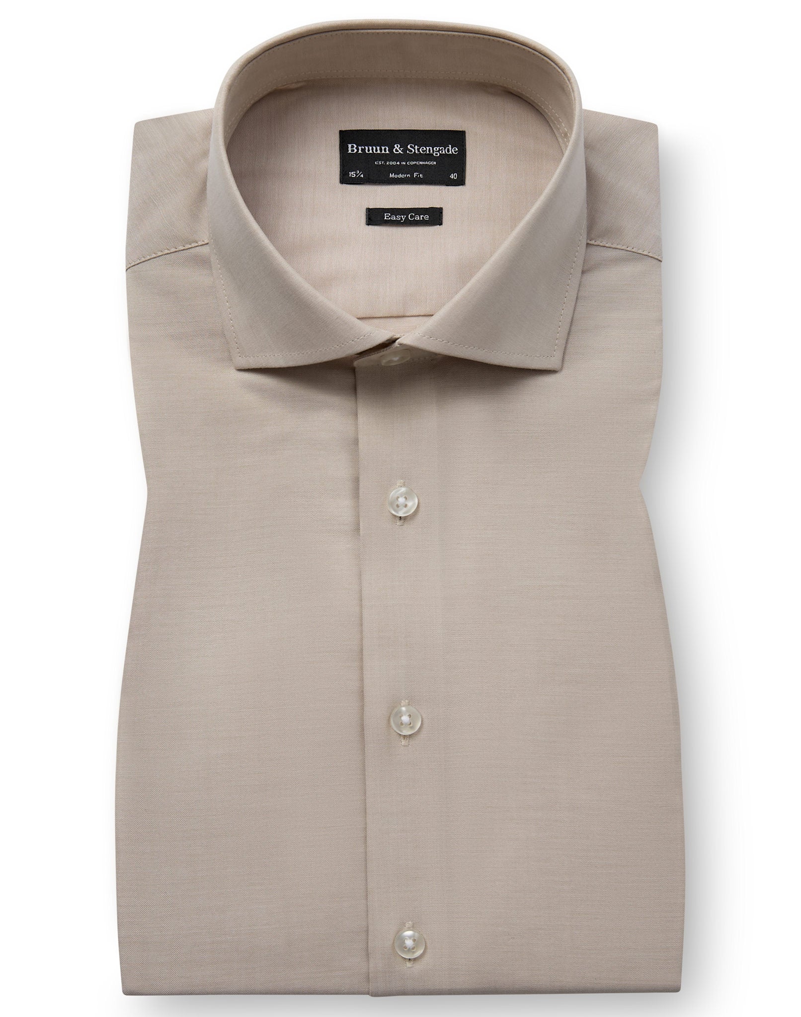 BS Canellas Modern Fit Skjorta - Sand