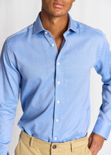 BS Landin Modern Fit Skjorta - Blue