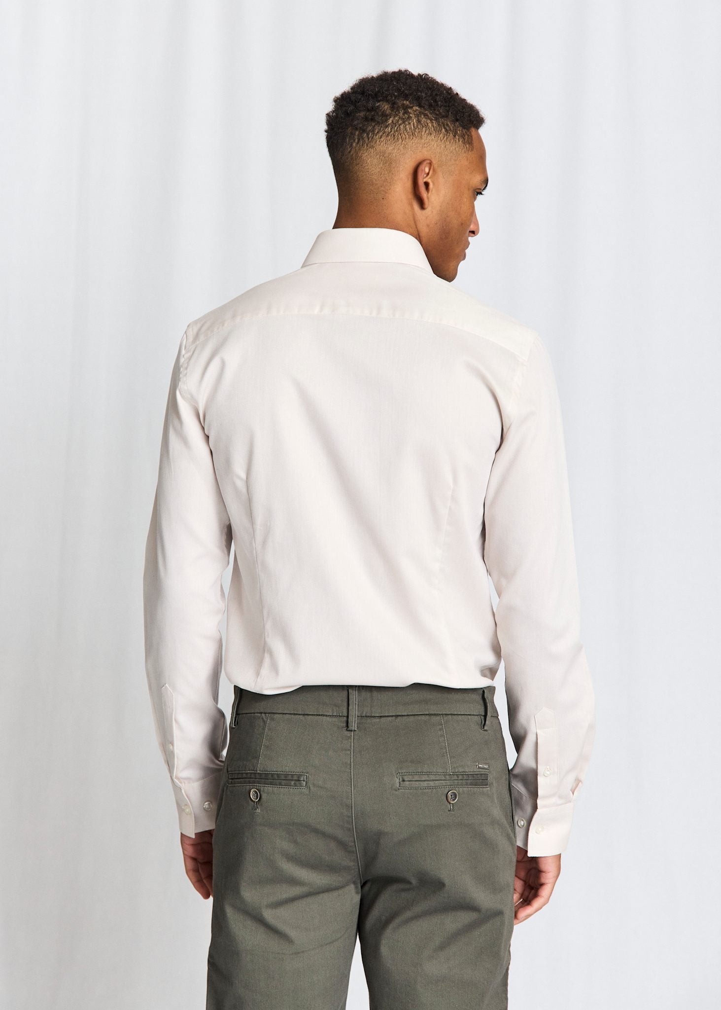 BS Lesjak Modern Fit Skjorta - Beige