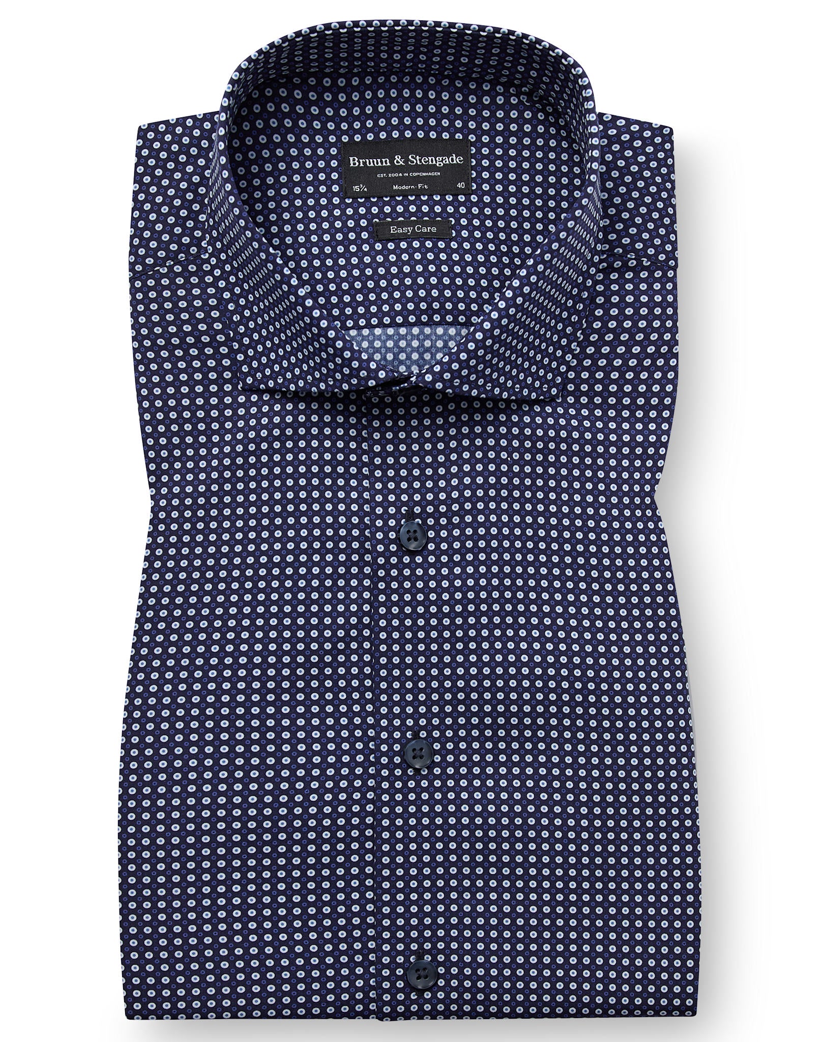 BS Pavlovic Modern Fit Skjorta - Navy