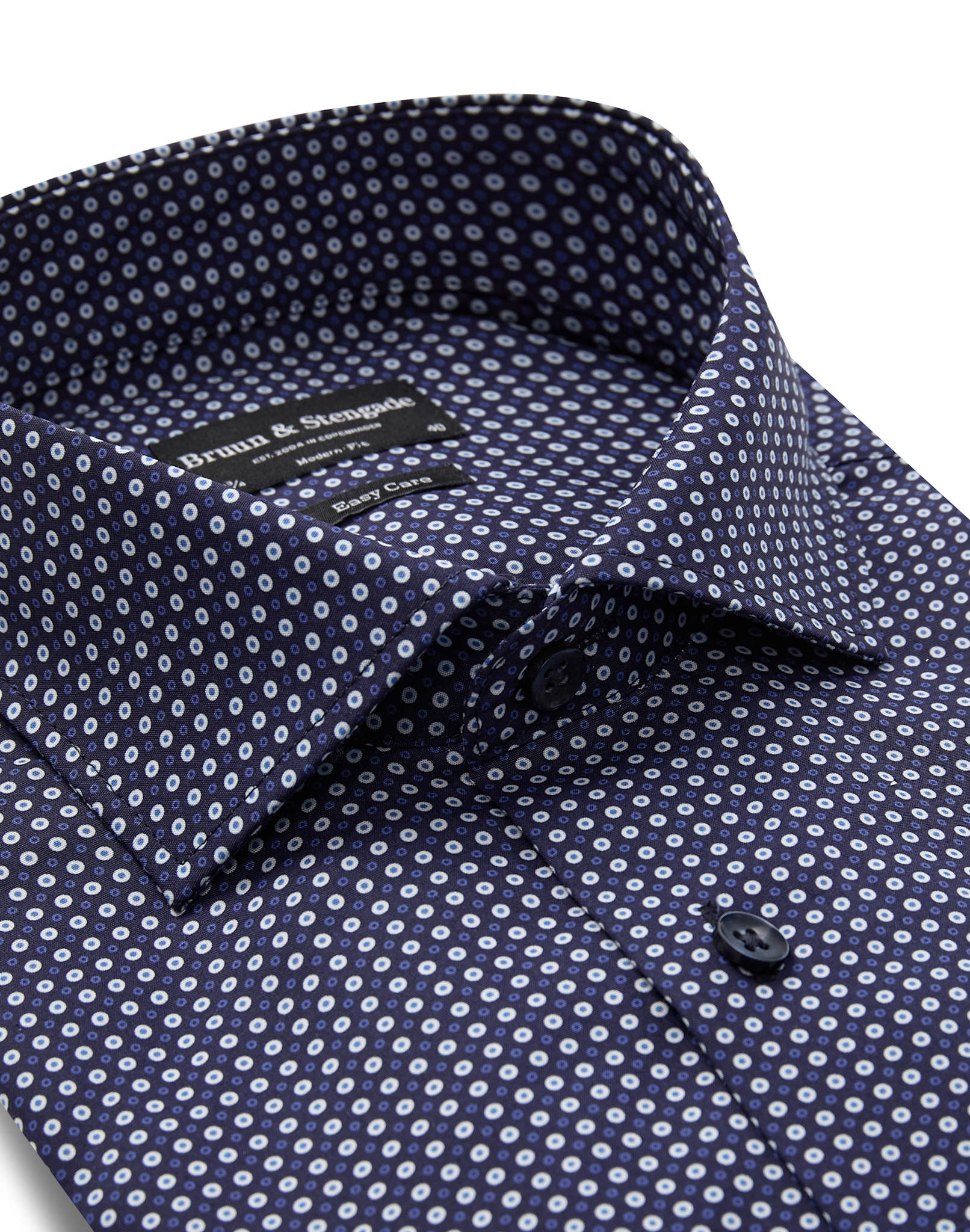 BS Pavlovic Modern Fit Skjorta - Navy