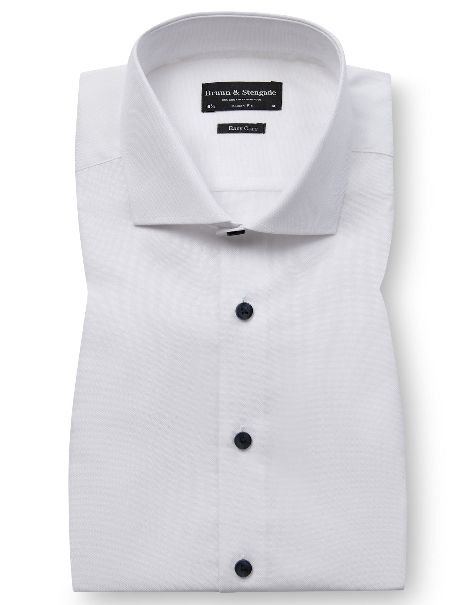 BS Stas Modern Fit Skjorta - White