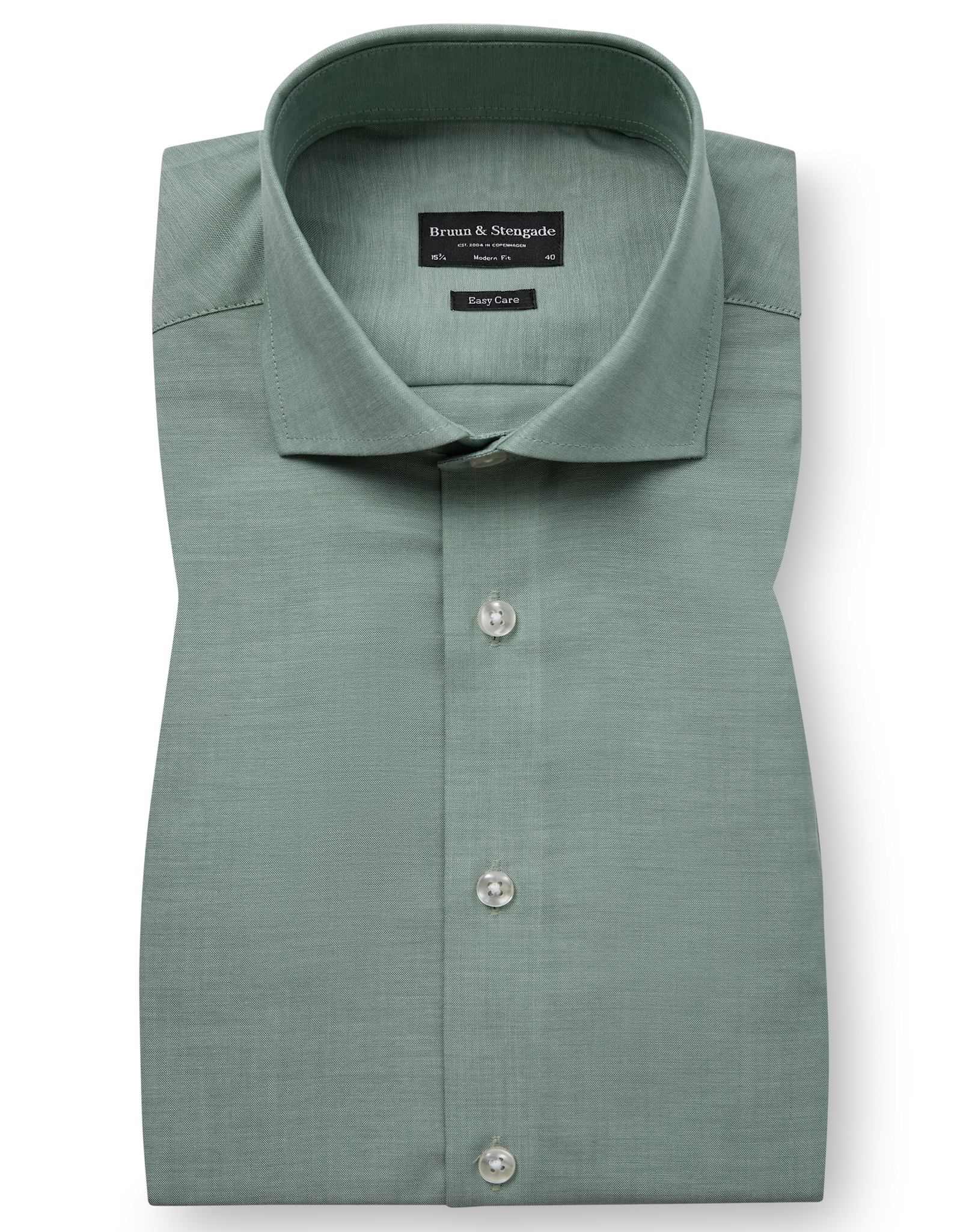 BS Striek Modern Fit Skjorta - Green