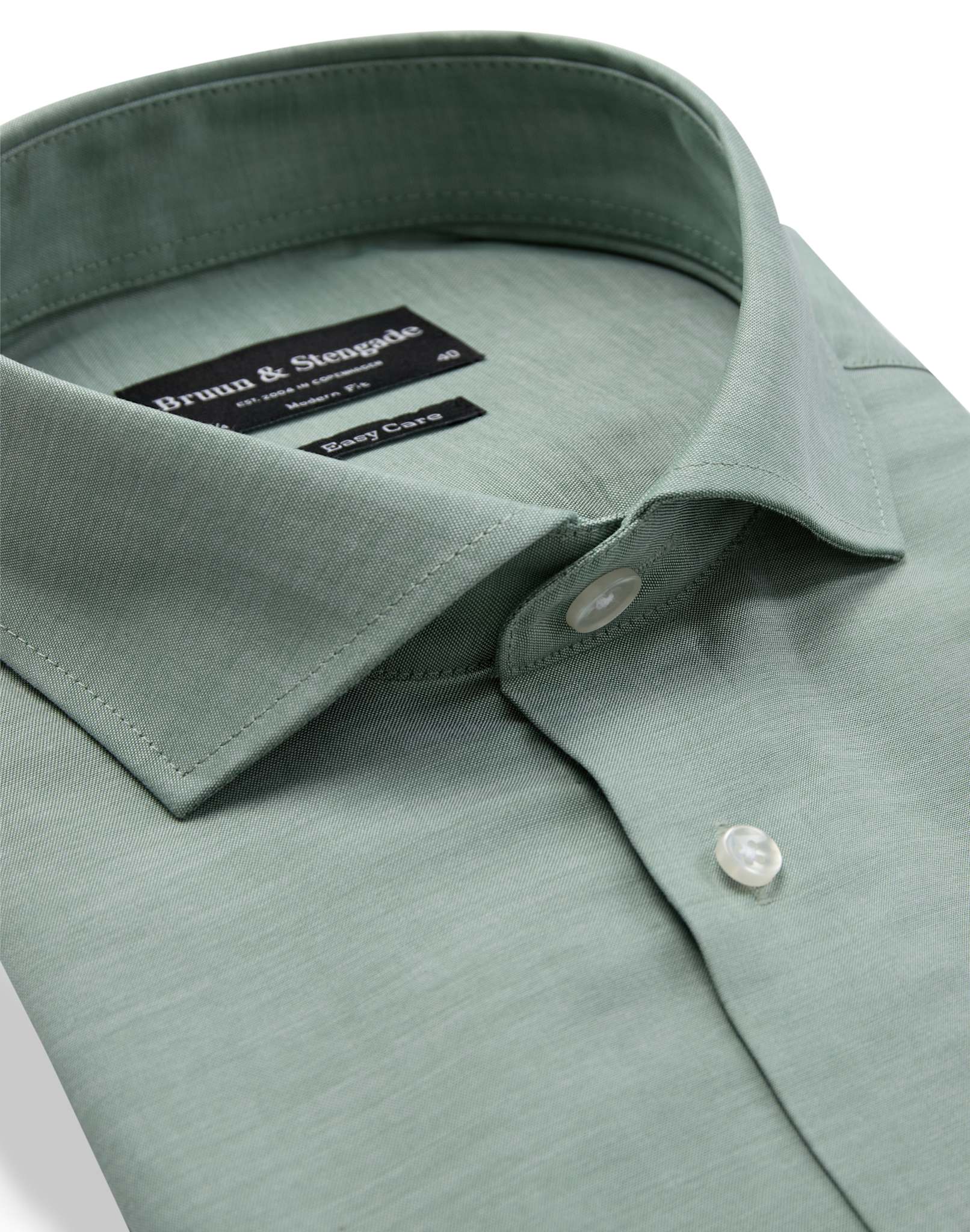 BS Striek Modern Fit Skjorta - Green