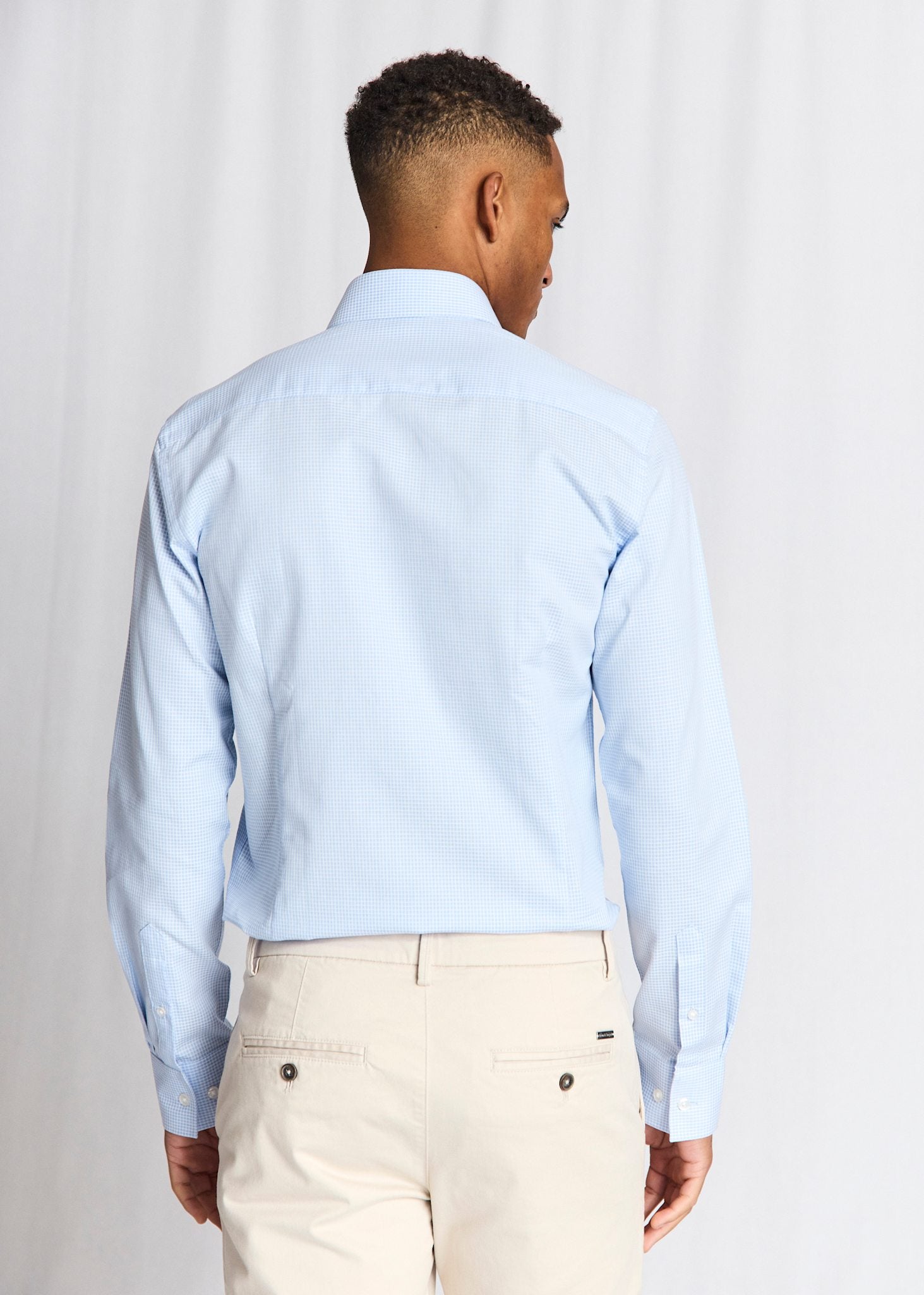 BS Sunderland Modern Fit Skjorta - Light Blue