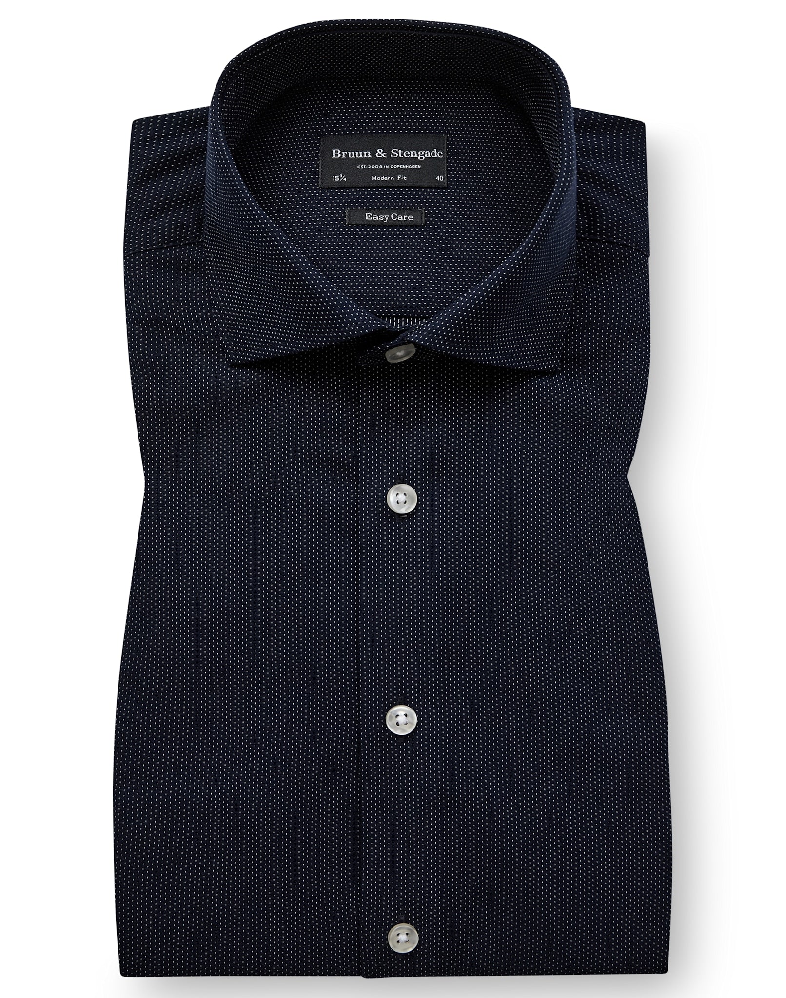 BS Toft Modern Fit Skjorta - Navy