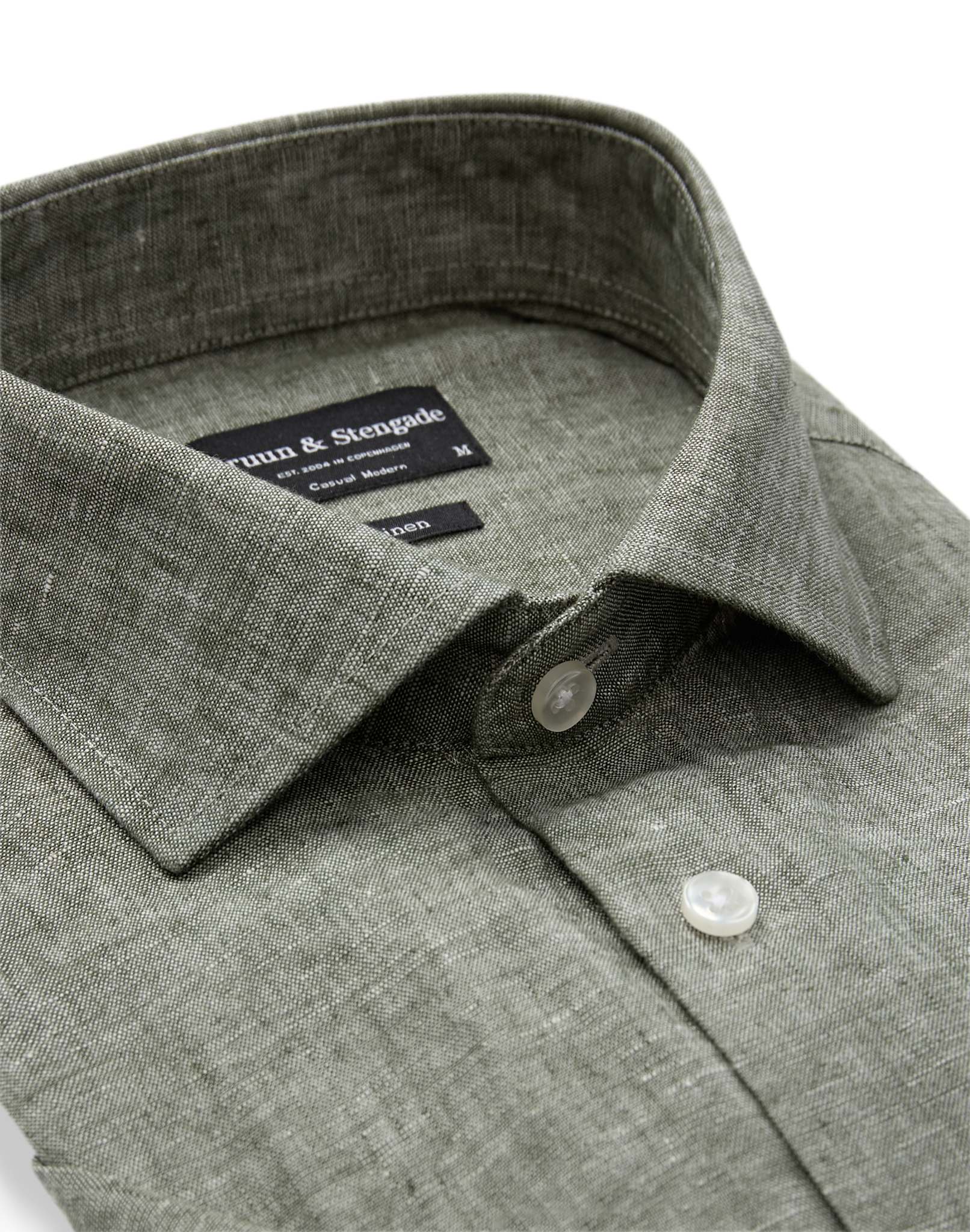 BS Bardet Casual Modern Fit Skjorta - Green