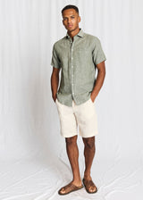 BS Bardet Casual Modern Fit Skjorta - Green