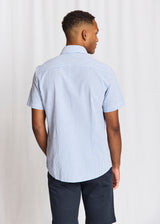 BS Keita Casual Modern Fit Skjorta - Light Blue/White