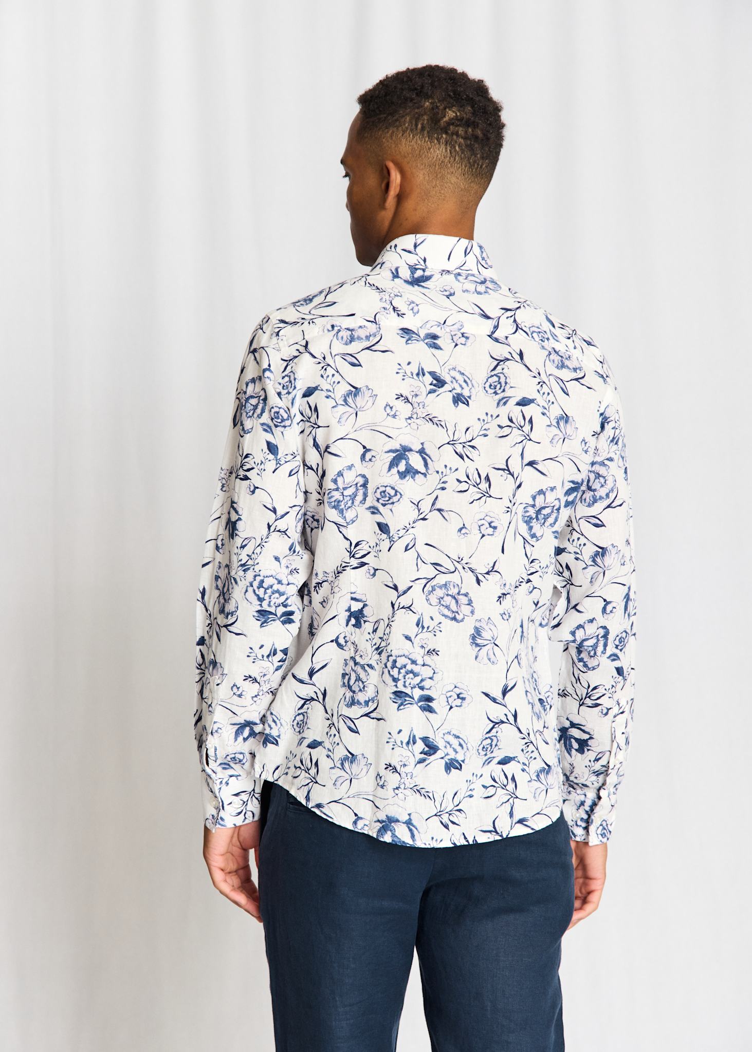 BS Mengel Casual Modern Fit Skjorta - White