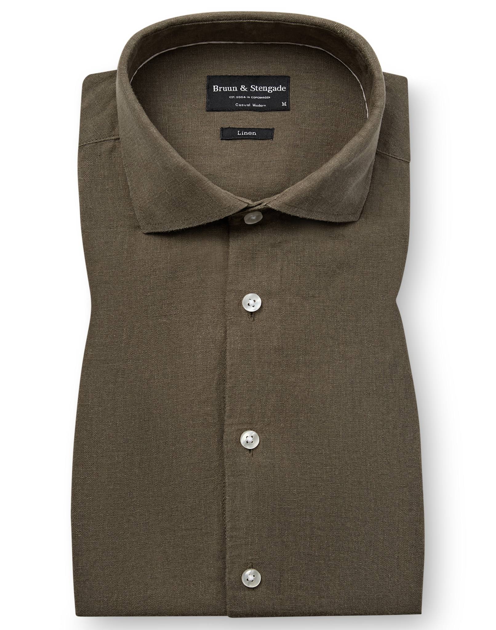 BS Tahaka Casual Modern Fit Skjorta - Green