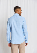 BS Tahaka Casual Modern Fit Skjorta - Light Blue