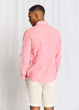 BS Tahaka Casual Modern Fit Skjorta - Pink