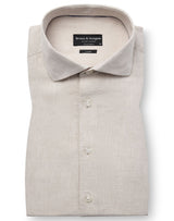 BS Tahaka Casual Modern Fit Skjorta - Sand