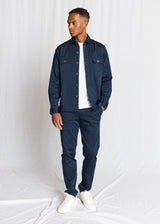 BS Rocco Regular Fit OverSkjorta - Navy