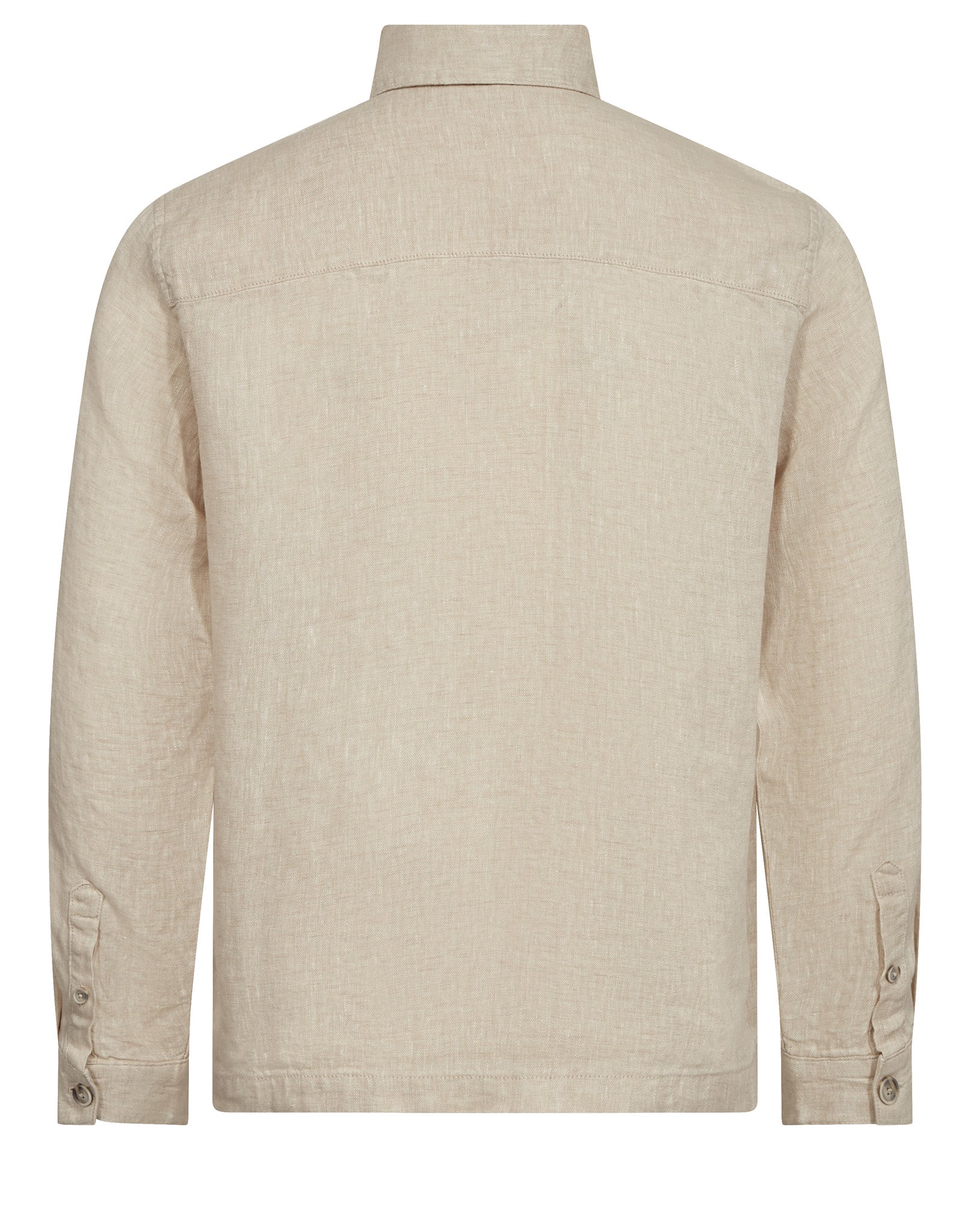 BS Davide Regular Fit OverSkjorta - Sand