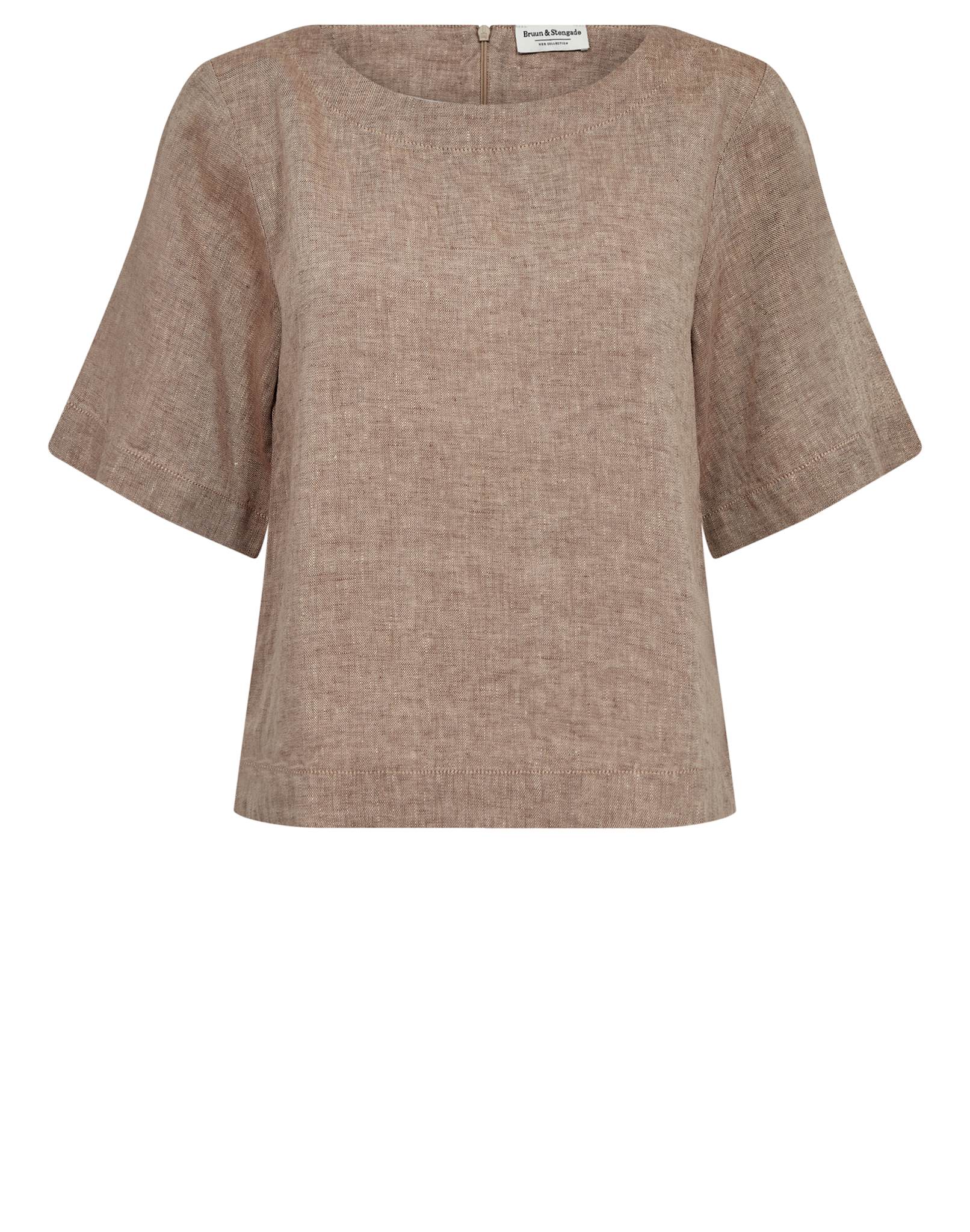 BS Lucianne Regular Fit Topp - Brun
