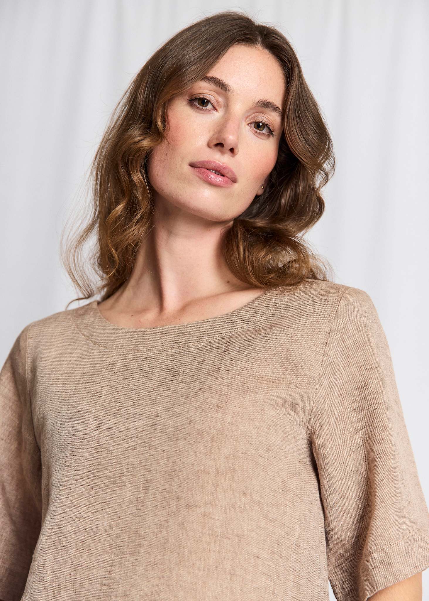 BS Lucianne Regular Fit Topp - Brun