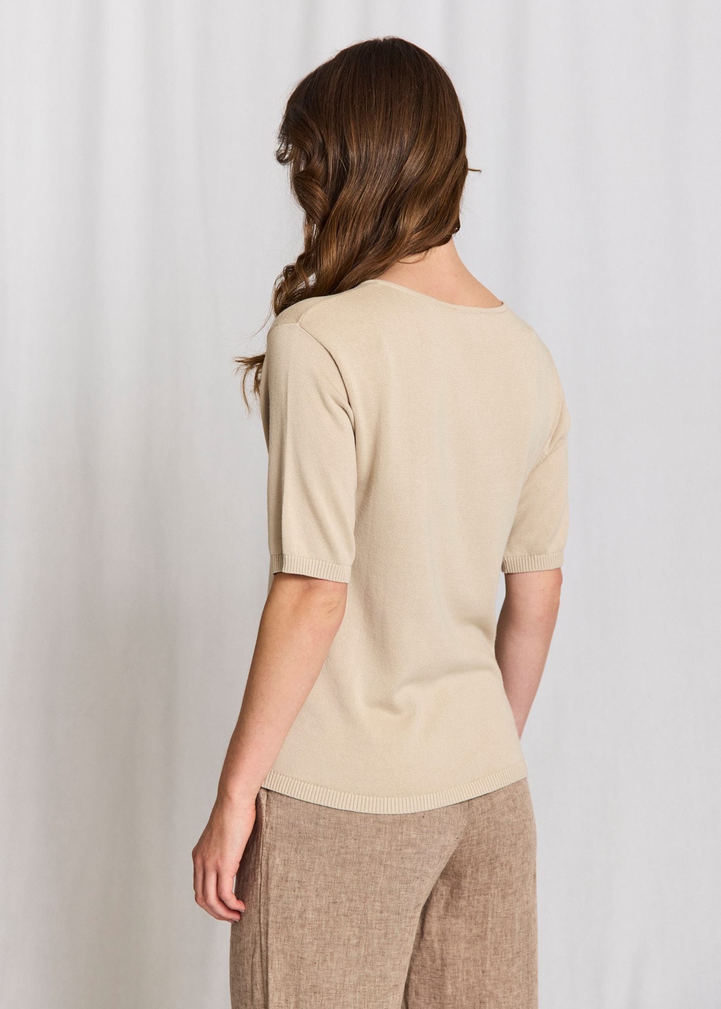 BS Francesca Regular Fit T-shirt - Oyster Gray