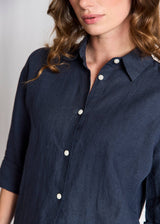 BS Marietta Regular Fit Skjorta - Navy