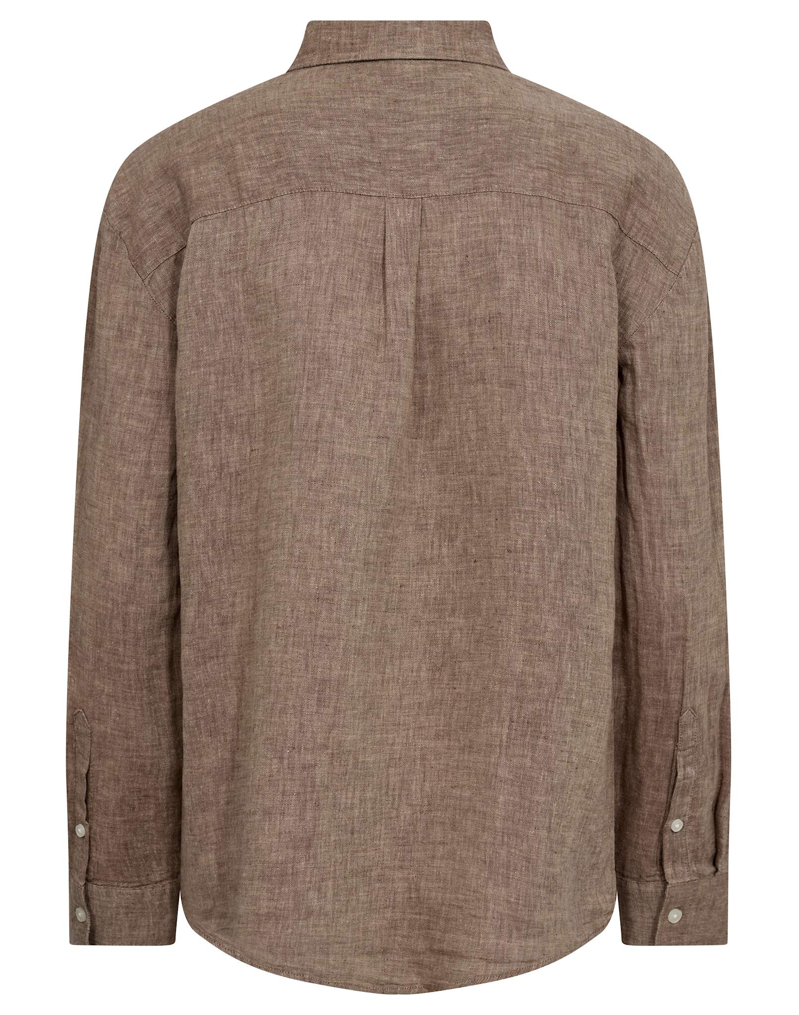 BS Marietta Regular Fit Skjorta - Brown