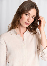 BS Marietta Regular Fit Skjorta - Brown