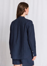 BS Noemi Regular Fit Skjorta - Navy