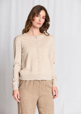 BS Dona Regular Fit Stickat - Light Brown