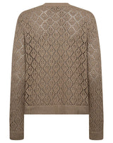 BS Eleonora Regular Fit Stickat - Sand