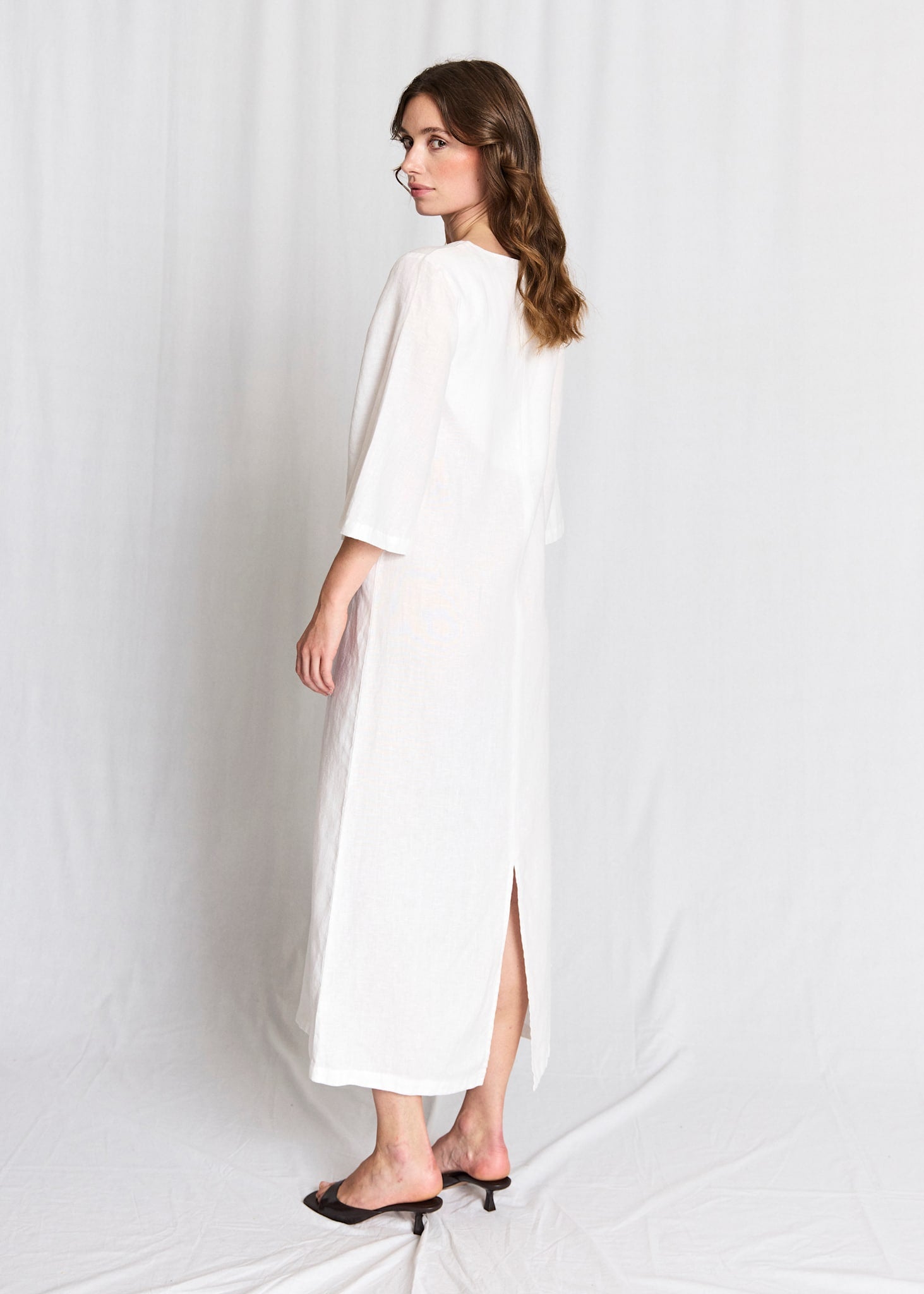 BS Kairah Regular Fit Klänning - White
